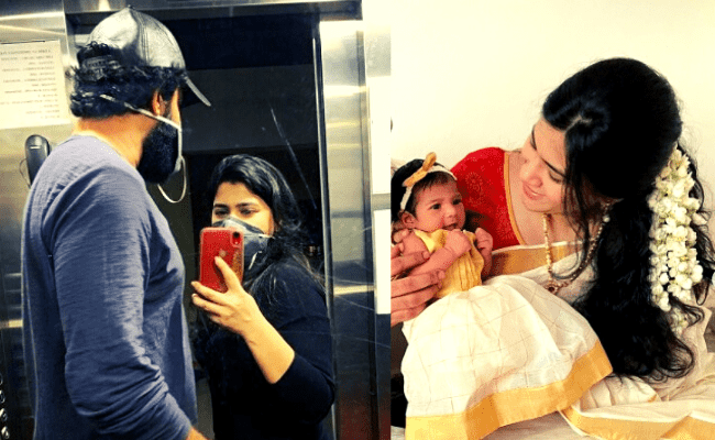 Popular hero and his wife pick a beautiful name for their new-born daughter; viral pics ft Siju Wilson