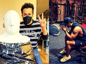 Popular hero literally gets into the skin of his movie character - prep pic storms Internet!