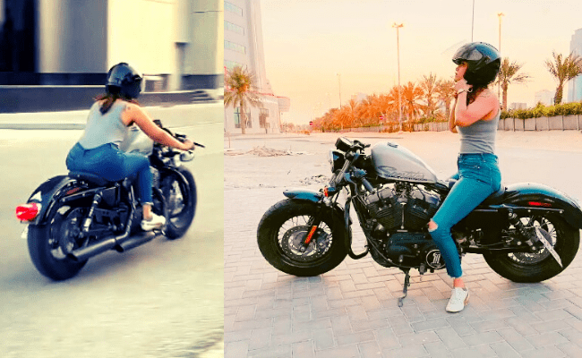 Popular heroine rides bike after 15 long years; new viral video turns heads ft Mamta Mohandas