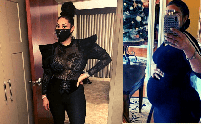 Popular singer is pregnant with her 11th child - announces in style; Viral pics ft Keke Wyatt