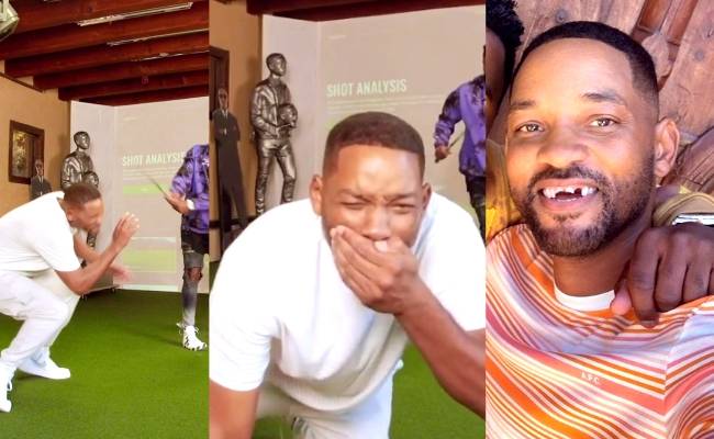 Popular singer knocks off Will Smith's teeth with a golf stick, video goes viral ft Jason Derulo