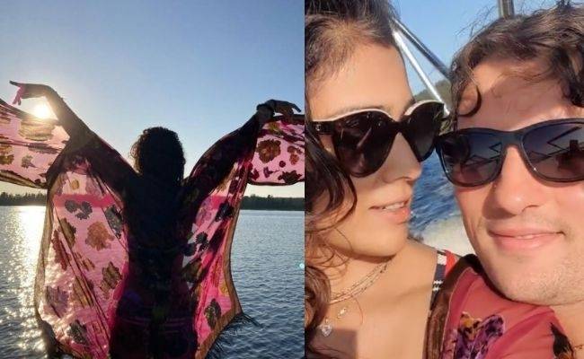 Popular Tamil actress shares stunning pics and video from her vacation