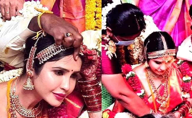 Popular Tamil hero and producer gets secretly married; wedding pics go viral ft RK Suresh