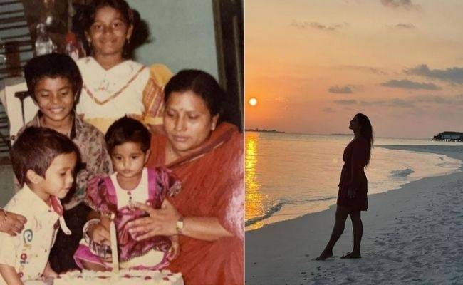 Popular Tamil heroine shares first birthday pics - Guess who?