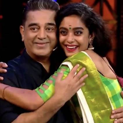 Post eviction from Vijay TV’s Bigg Boss 3, Abhirami posts a pic with Kamal Haasan