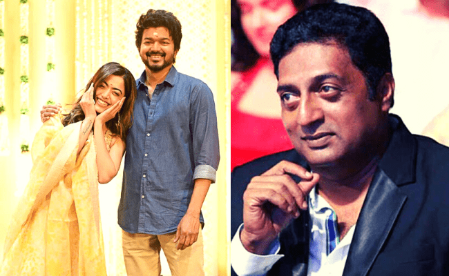 Prakash Raj shares a pic with Vijay and confirms acting in Thalapathy 66