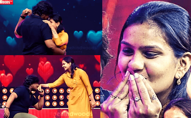 Prankster Rahul's romantic dance with his cute wife is winning hearts in Behindwoods Gold Icons