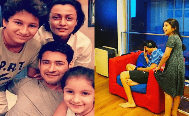 Prince Mahesh Babu's daughter's cute memories shared by his wife