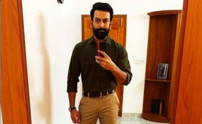 Prithviraj new pic from next film shoot amidst pandemic - why this film, actor reply