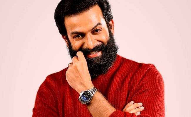 Prithviraj’s latest post on making his comeback in Tamil is going viral