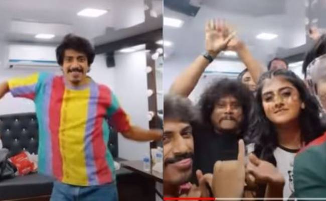 Pugazh and Gaby’s ‘paambu’ dance from BB Jodigal BTS