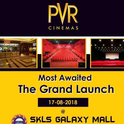 PVR Cinemas opens its 4th Chennai branch in RedHills
