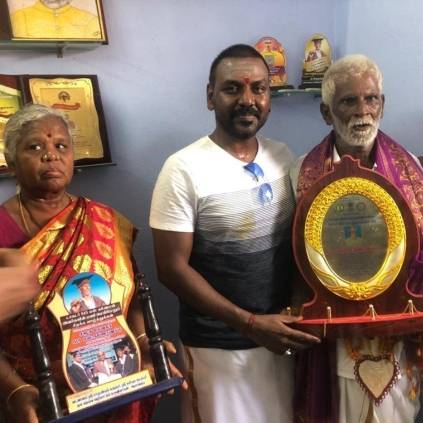 Raghava Lawrence builds concrete house for Cyclone Gaja victim