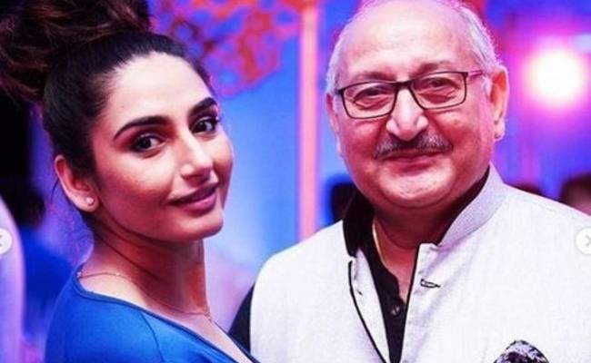 Ragini Dwivedi father in tears Cops didnt find any drugs