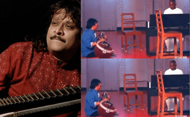 Rajhesh Vaidhya shares his moments with Ilayaraja.