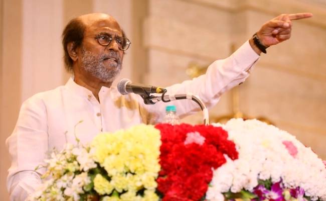 Rajinikanth announces his year of political entry in the press meet with a condition