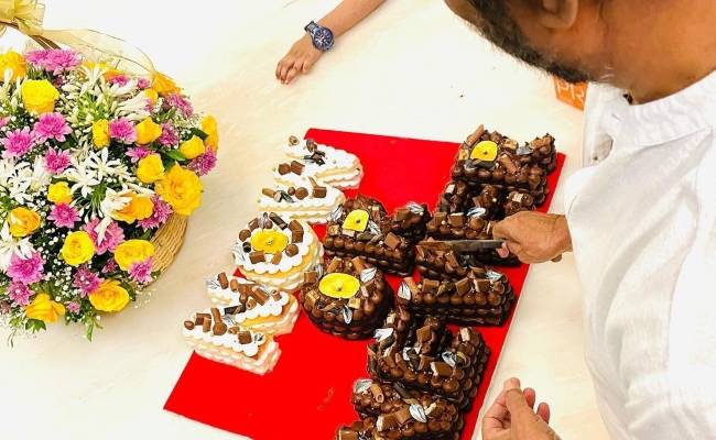 Rajinikanth birthday cake is Now or Never What could it mean