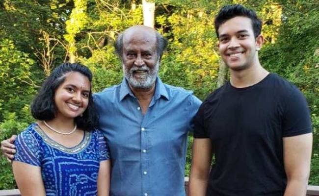 Rajinikanth latest pics with fans from West Virginia US go viral