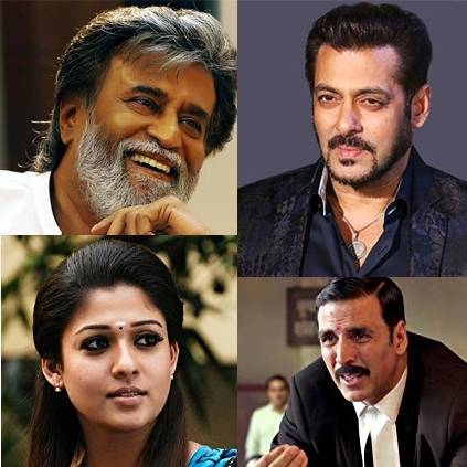Rajinikanth, Salman Khan, Nayanthara, Akshay Kumar and other stars are shooting in Mumbai at same time