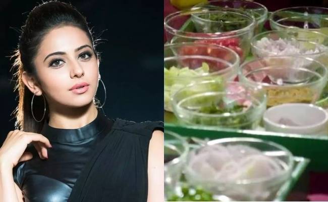 Rakul Preet Singh cooks for Upasana Konidela show