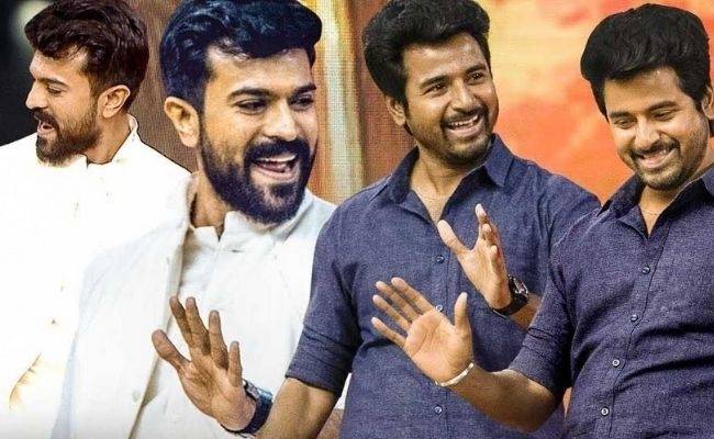 Ram Charan and Sivakarthikeyan's performance for Dhanush's song at Behindwoods Gold Medals 2019