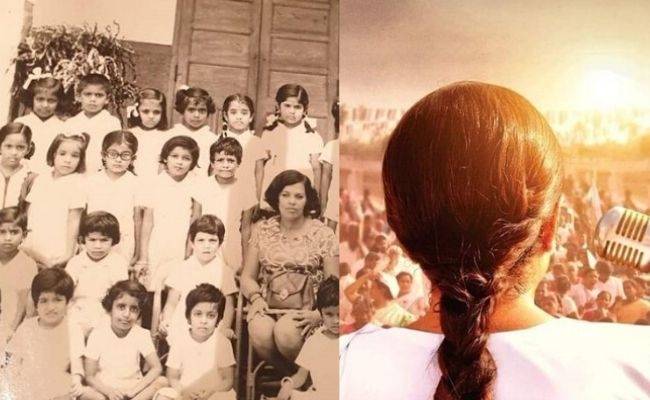 Ramya Krishnan shares Throwback picture from her school days