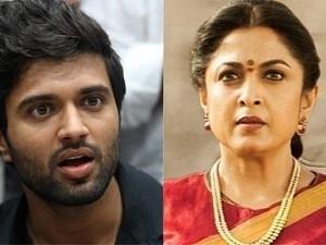 Ramya Krishnan says Vijay Deverakonda's next is going to be almost a Baahubali for sure