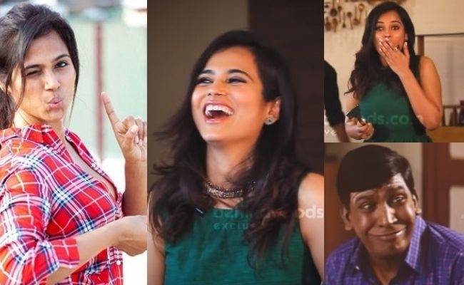Ramya Pandian’s fun moments and bloopers in new cooking show