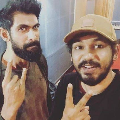 Rana Daggubati raps for Hiphop Tamizha's Vishal Tamannah movie Action's song Telugu version