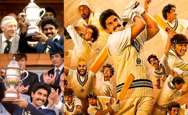 Ranveer Singh’s team 83 celebrates Indian World Cup Cricket team with a special video