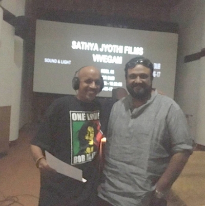 Rapper Blaaze dubs for Serge Crozon in Ajith's Vivegam