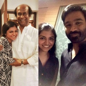 One Dhanush film and one Rajinikanth film for this girl!