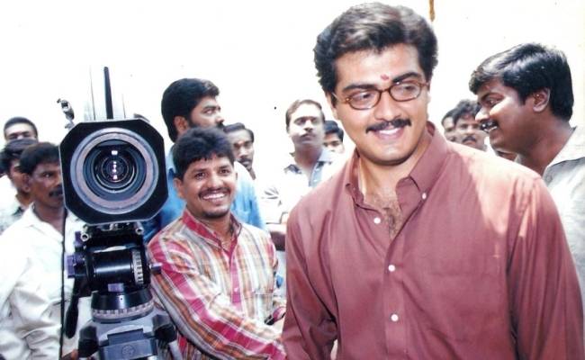 Ravivarman took to Twitter to share a rare still of Ajith