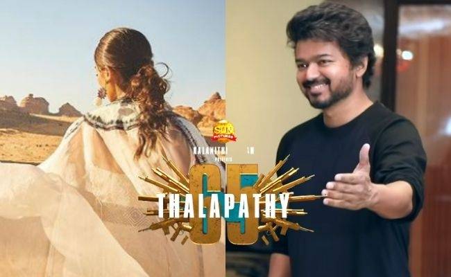 Reports that this actress will be Vijay's heroine for Thalapathy 65