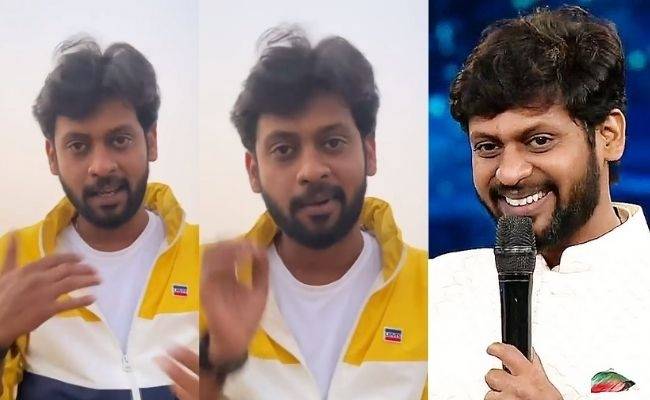 Rio Raj first social post video message after Bigg Boss Tamil 4