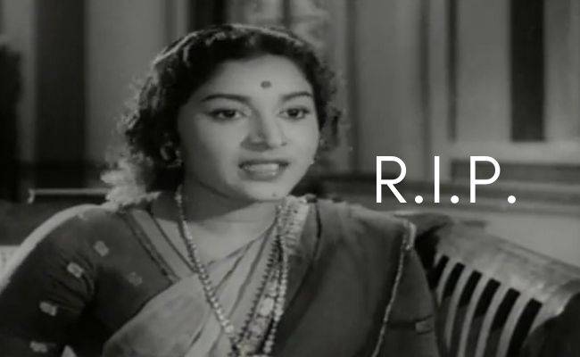 RIP - Yesteryear actress passes away - Fans and stars in shock