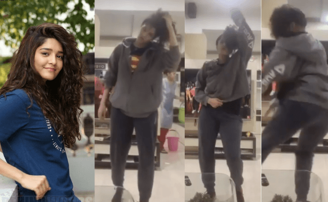 Rithika Singh's quarantine dance at home goes viral