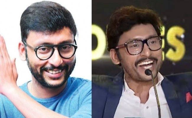 RJ Balaji funny moments on Stage in Behindwoods Gold Medals