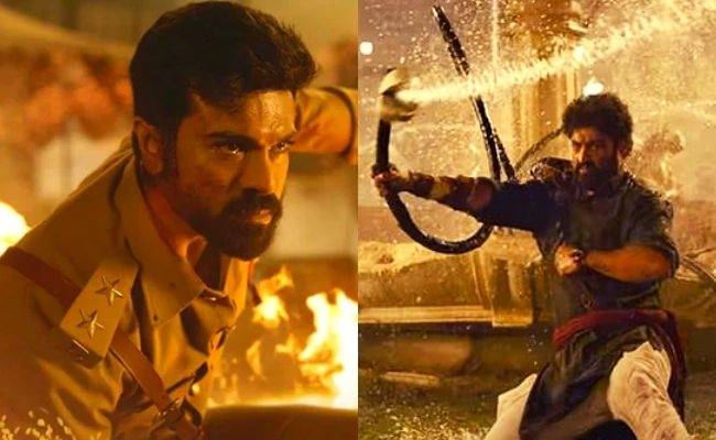 ROARING glimpse of Ram Charan & Jr NTR's RRR is mind blowing