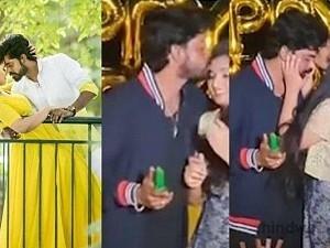 Wow: Vera level romantic surprise for Bigg Boss Sandy from his wife! Watch