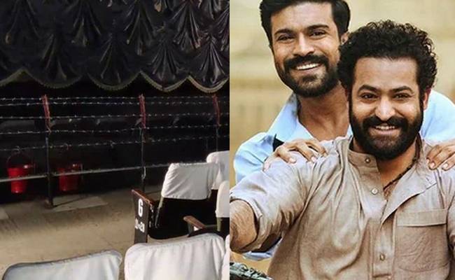 Ahead of RRR release, Andhra Pradesh theatre puts up barbed wires in front of screen