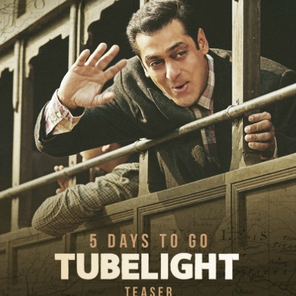 Salman Khan reveals the teaser date of his film Tubelight