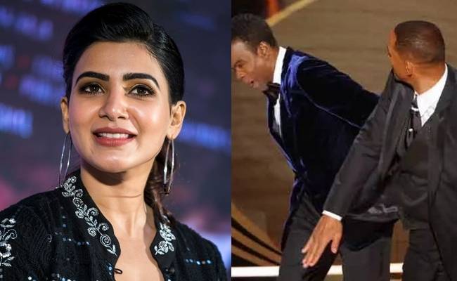 Samantha reacts to Will Smith-Chris Rock’s slapgate incident at Oscars 2022