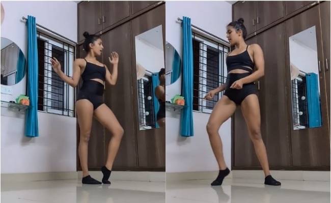 Samyuktha hegde dance video during quarantine goes viral