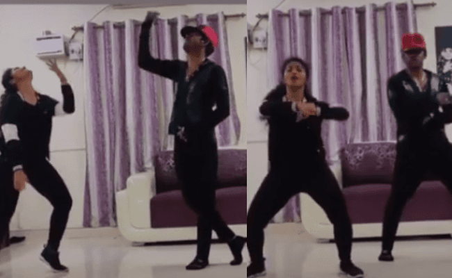 Sandy's quarantine dance for muqabla remix goes viral