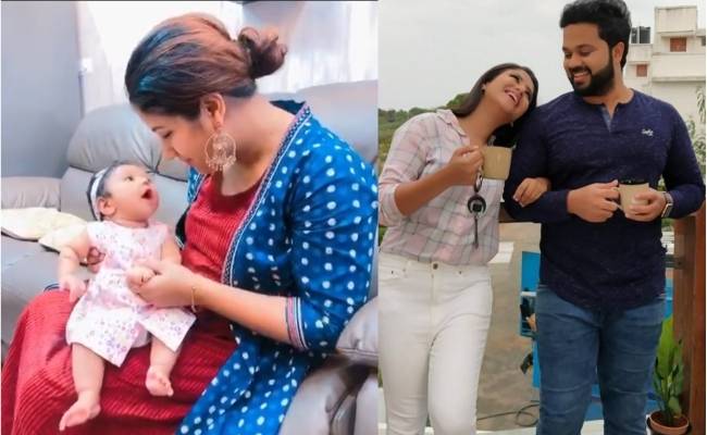 Sanjeev Karthik shares a video of Alya Manasa and their daughter