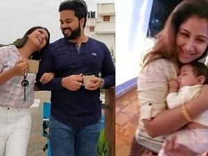 Semma Romantic surprise from Sanjeev for the new Mommy on this special day!