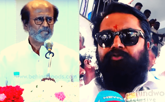 Sarath Kumar gives a sarcastic statement on Rajinikanth's political speech