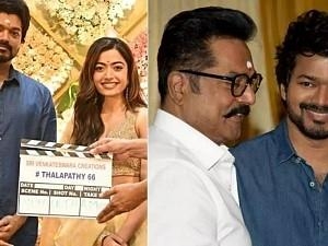 Superstar Sarathkumar confirms shooting for Thalapathy 66 - Details!