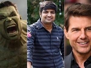 Fun guaranteed: Sathish shares his Hulk and Tom cruise version videos!!!